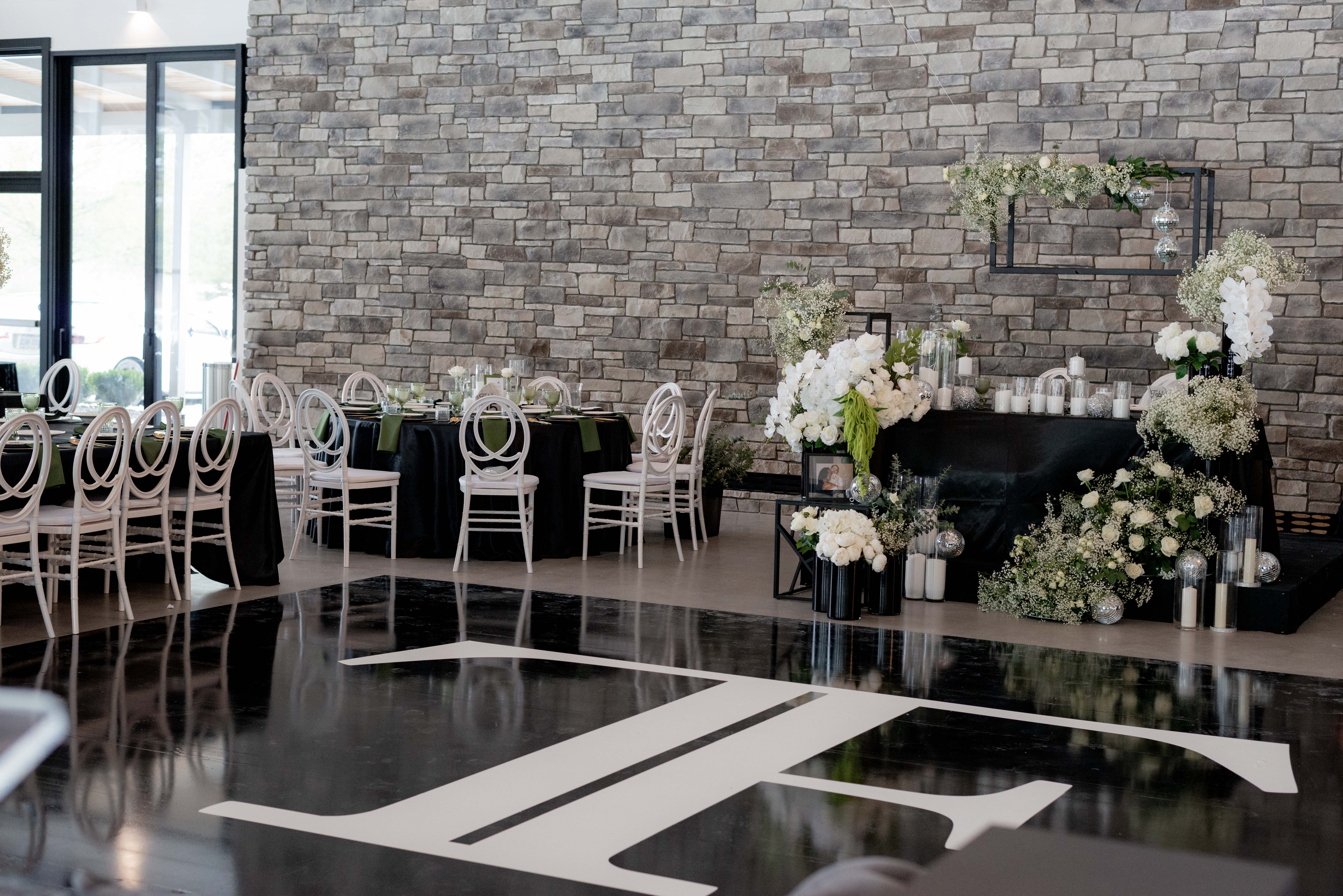 Black Dance Floor